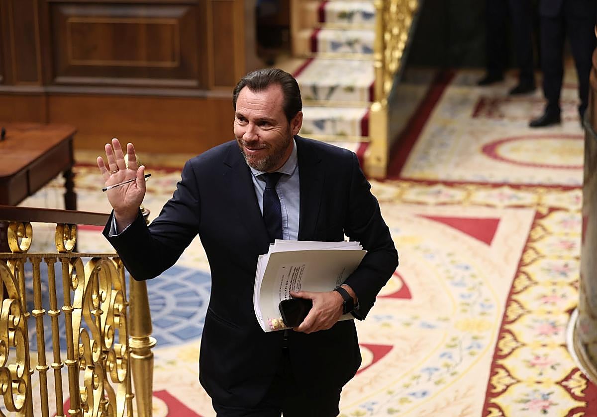 El ministro de Transportes y Movilidad Sostenible, Óscar Puente