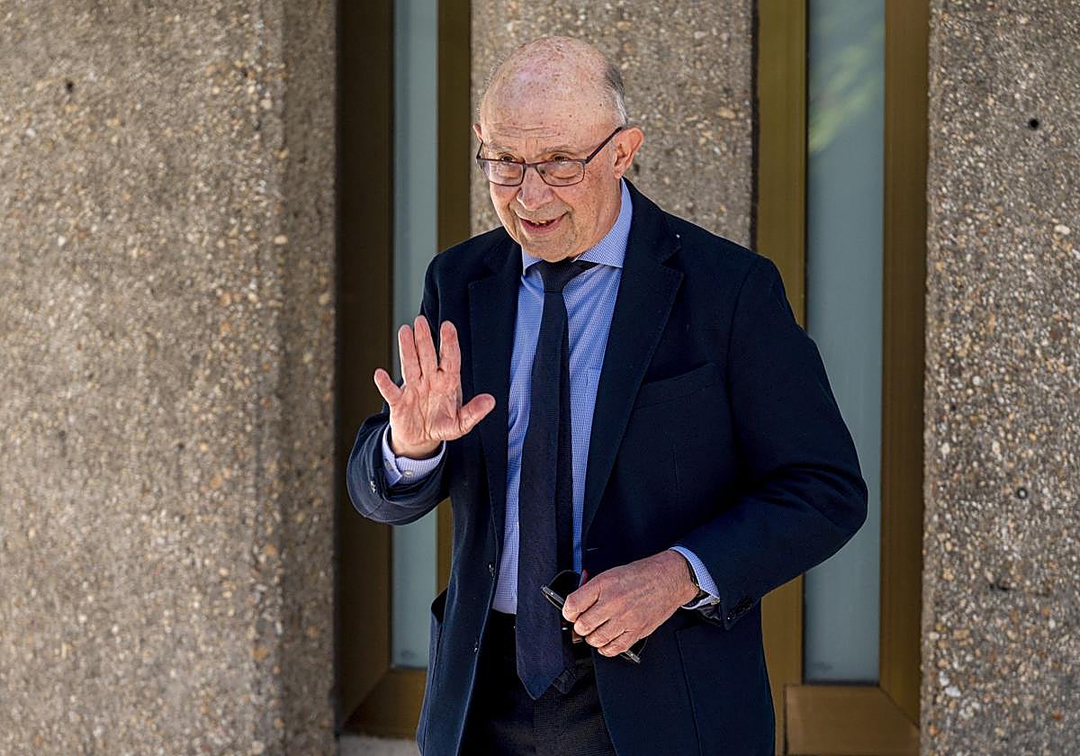 El exministro de Hacienda Cristóbal Montoro