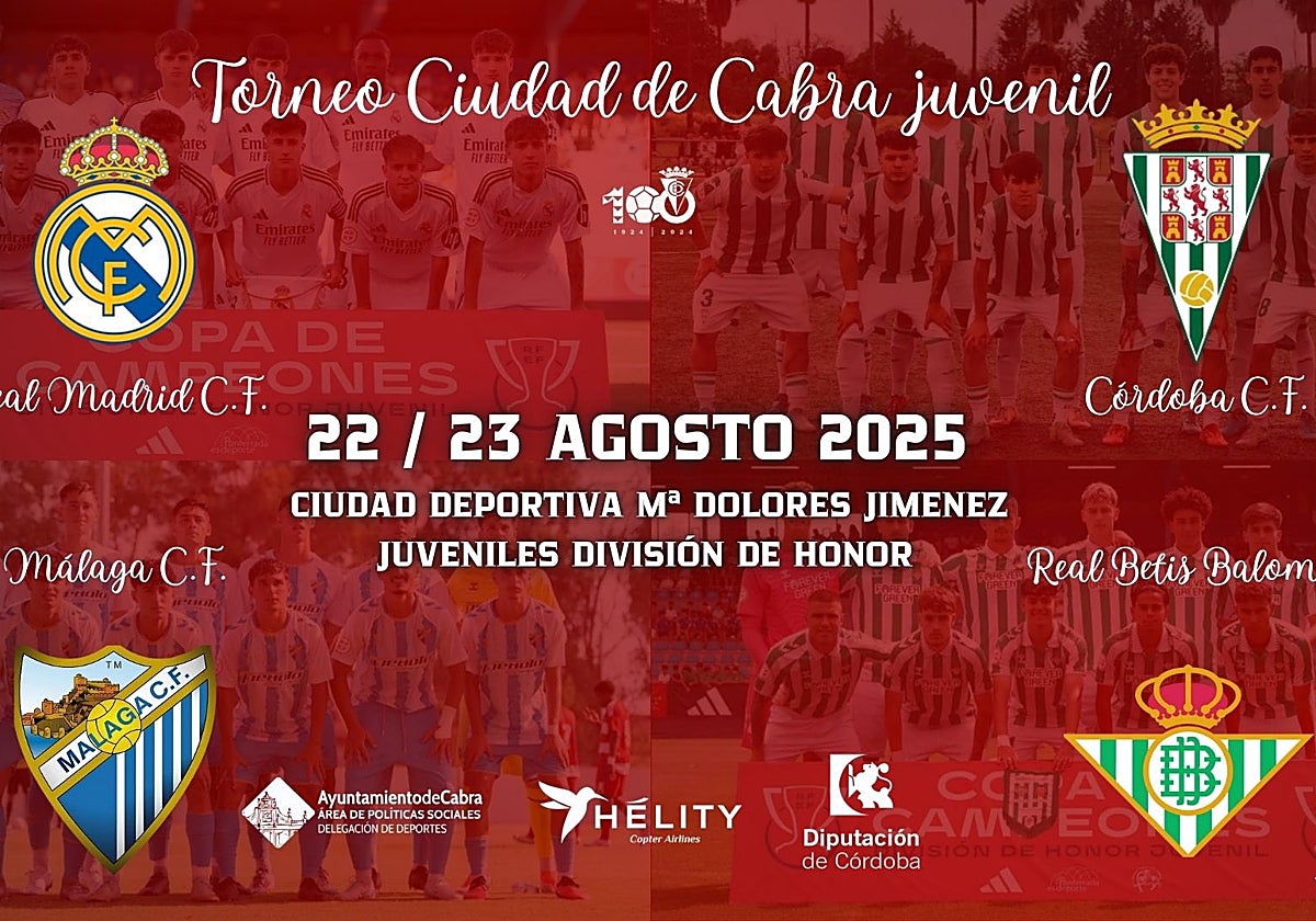 Cartel del Torneo Ciudad de Cabra Juvenil