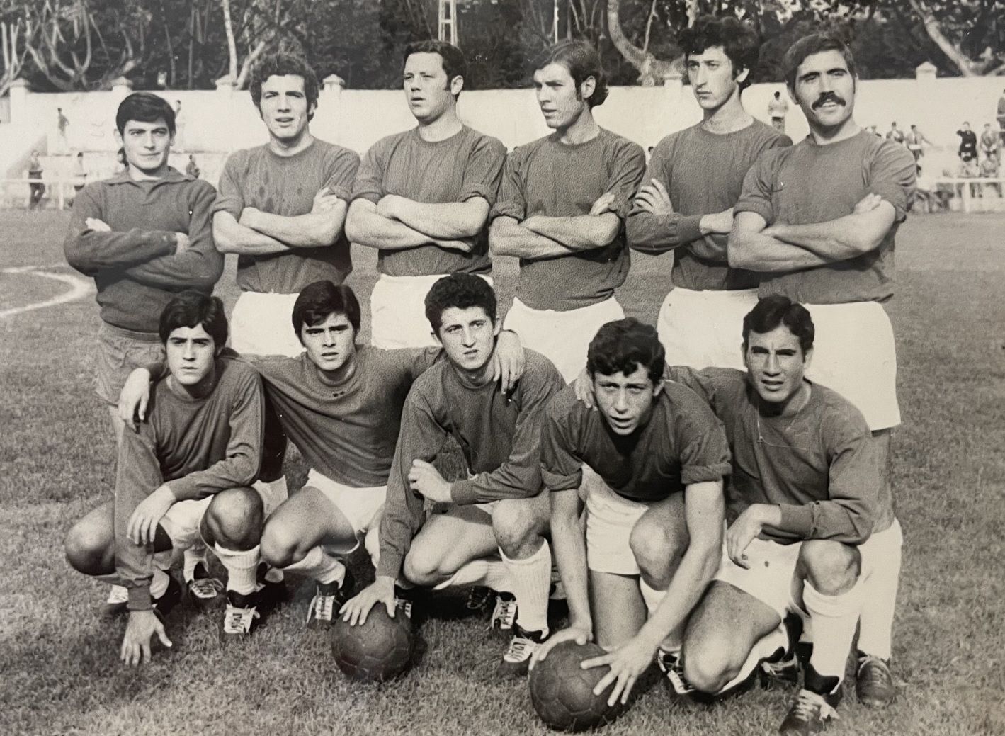 Así fue la construcción del campo de fútbol Carlos III de Toledo en los años 50