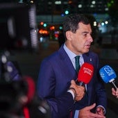 El presidente de la Junta, Juanma Moreno