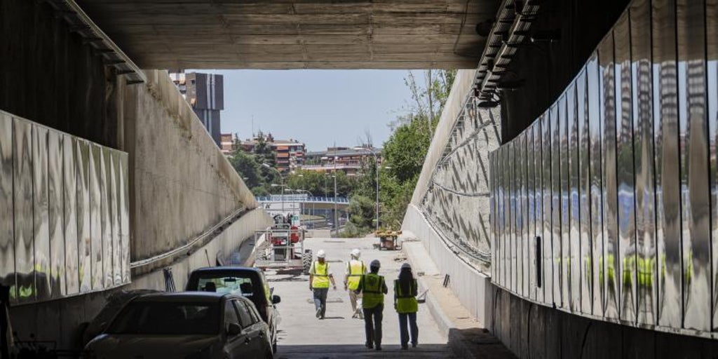 La Castellana, cortada por obras hasta diciembre de 2026 a los pies de las Cuatro Torres