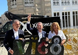 La Navidad de Abel Caballero desafía al calor y Vigo empieza a decorar sus calles con luces navideñas