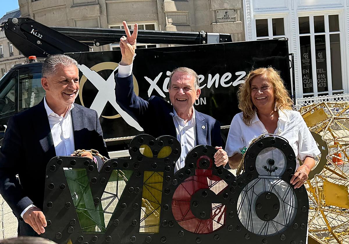 Abel Caballero, en la presentación del alumbrado navideño de 2025