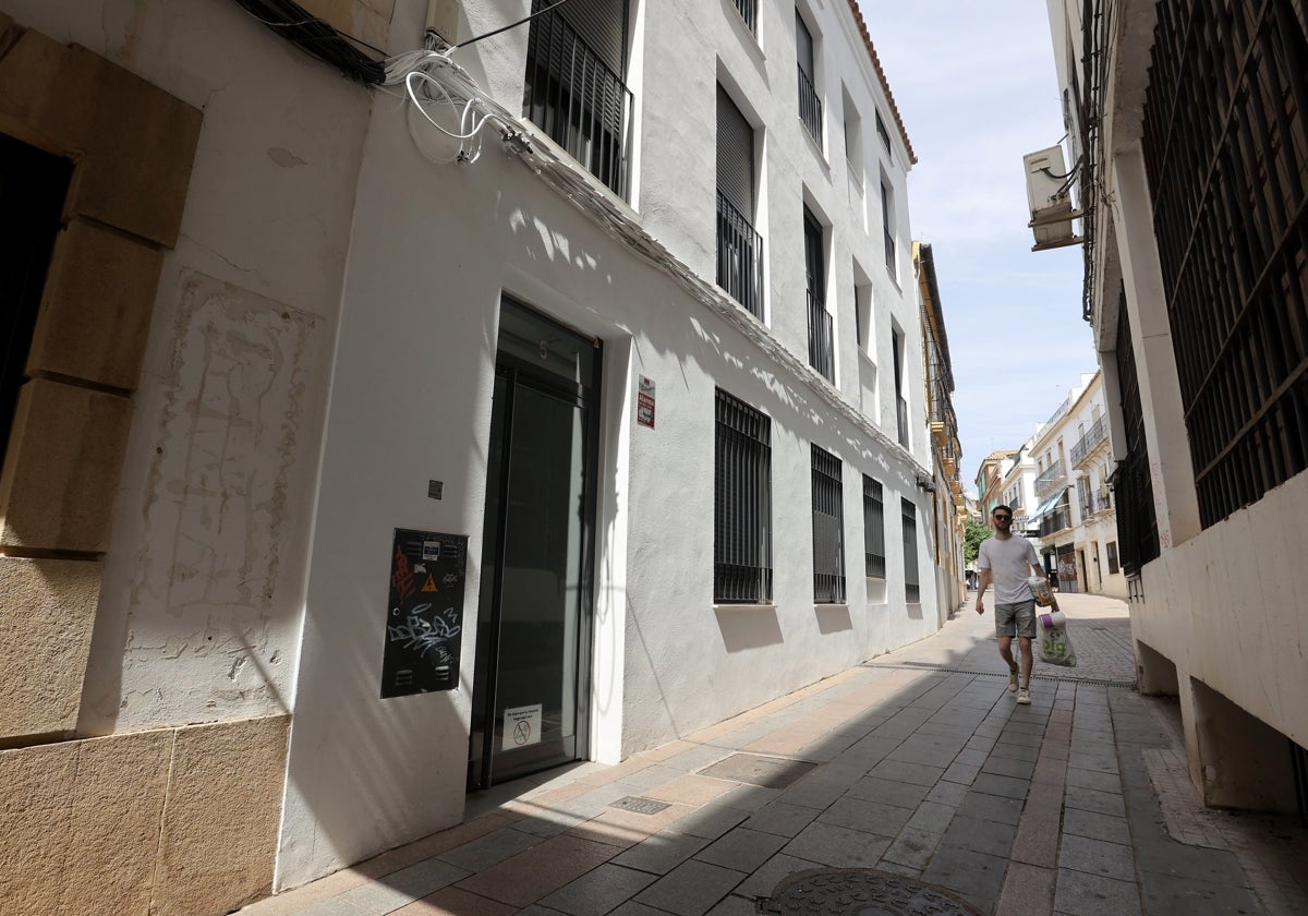 Apartamentos turísticos en una de las calles del Centro de Córdoba