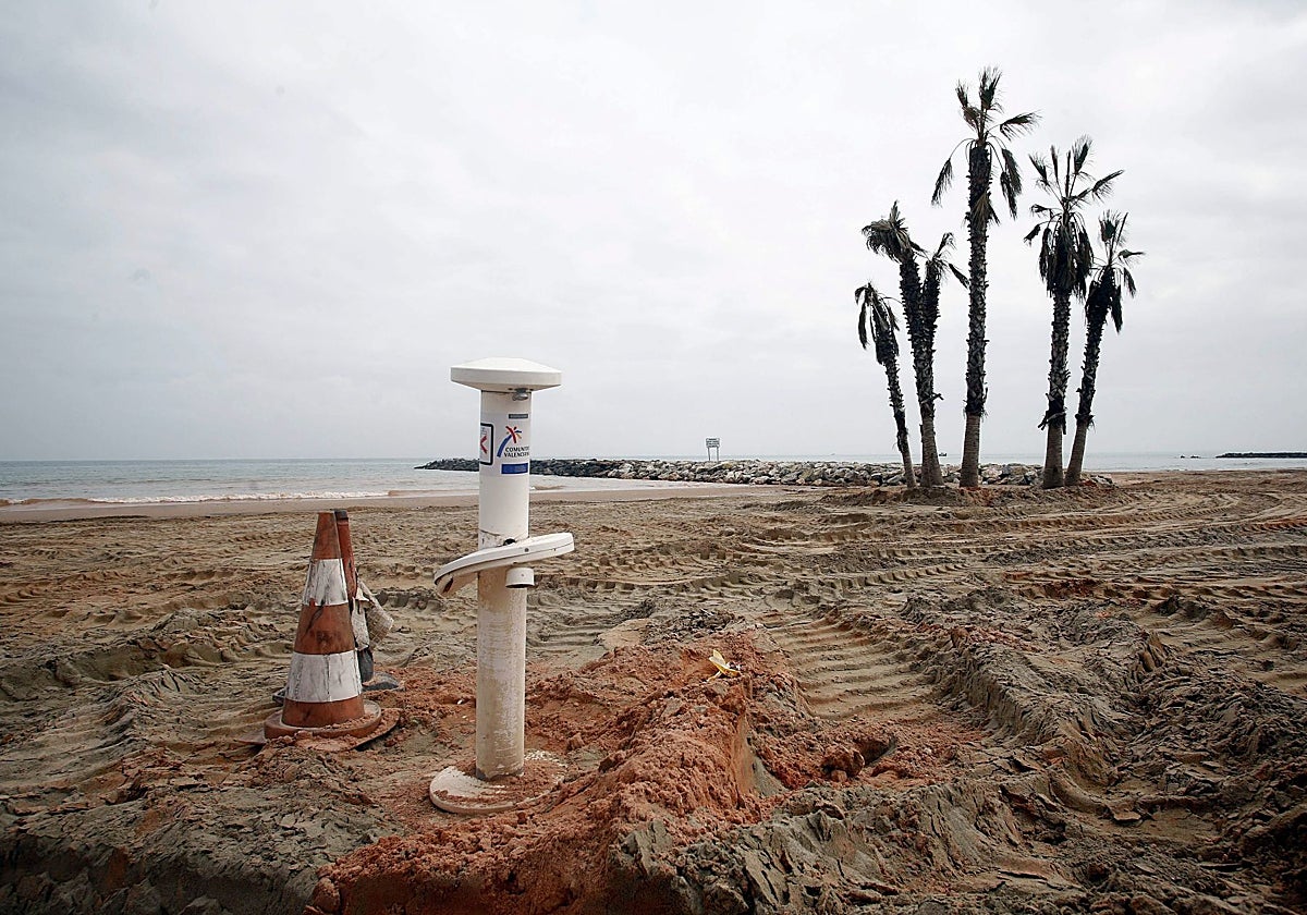 Imagen de archivo de la playa de Port Saplaya en la localidad valenciana de Alboraya