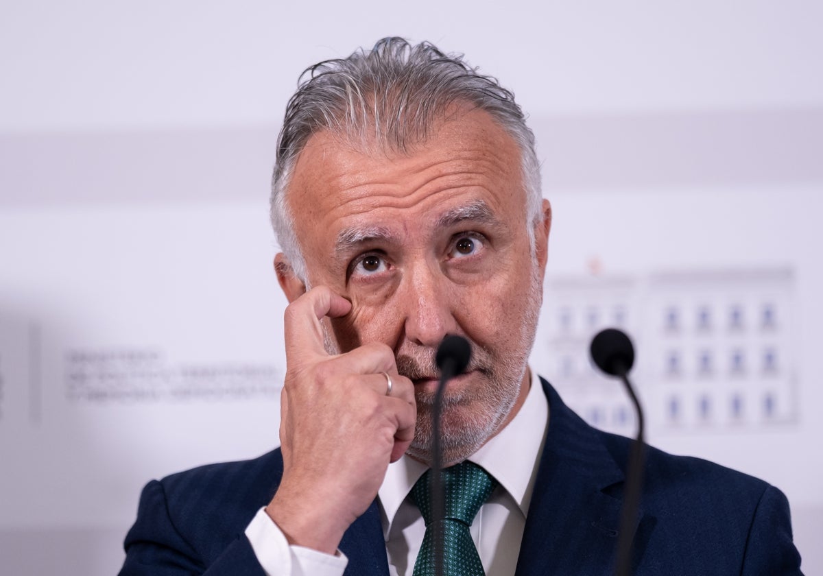 Ángel Víctor Torres, ministro de Política Territorial y Memoria Democrática