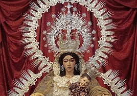 La Reina de los Ángeles en sus Misterios Gozosos de Córdoba estará en besamanos en Capuchinos