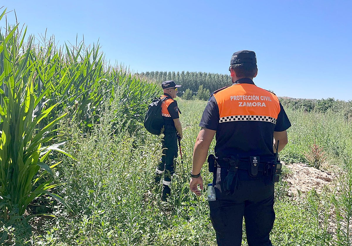 Búsqueda del varón desaparecido en Camarzana de Tera, Zamora