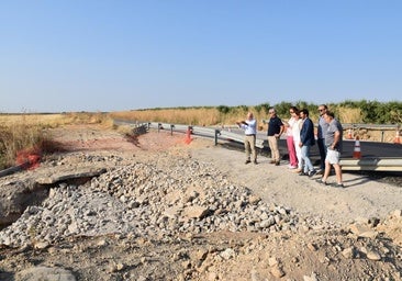 Avanzan las obras de emergencia en las carreteras afectadas por la última Dana en la comarca de La Sagra