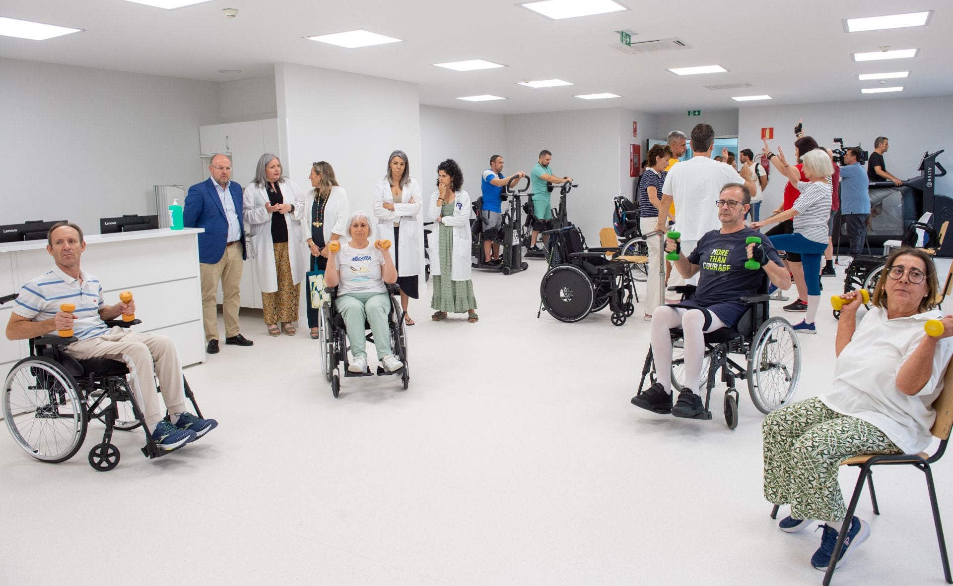Las imágenes del nuevo espacio MOVE en Parapléjicos