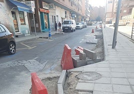Obras en Santa Teresa: Rectificado el diseño de los aparcamientos en este barrio toledano tras las quejas vecinales