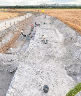 Imagen secundaria 2 - Trabajos en diferentes excavaciones de La Comunidad