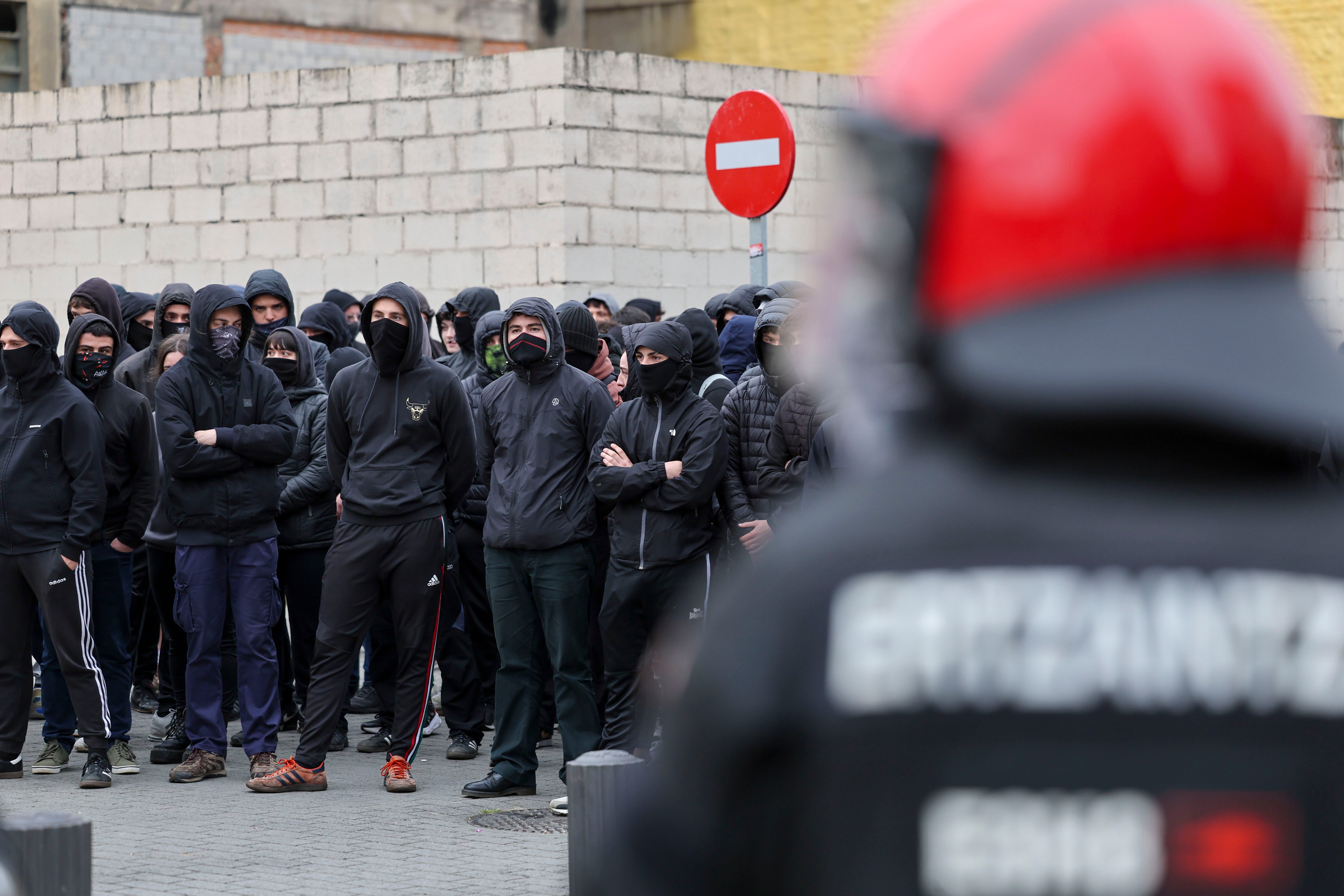 Los aberzales más radicales resucitan la 'kale borroka'