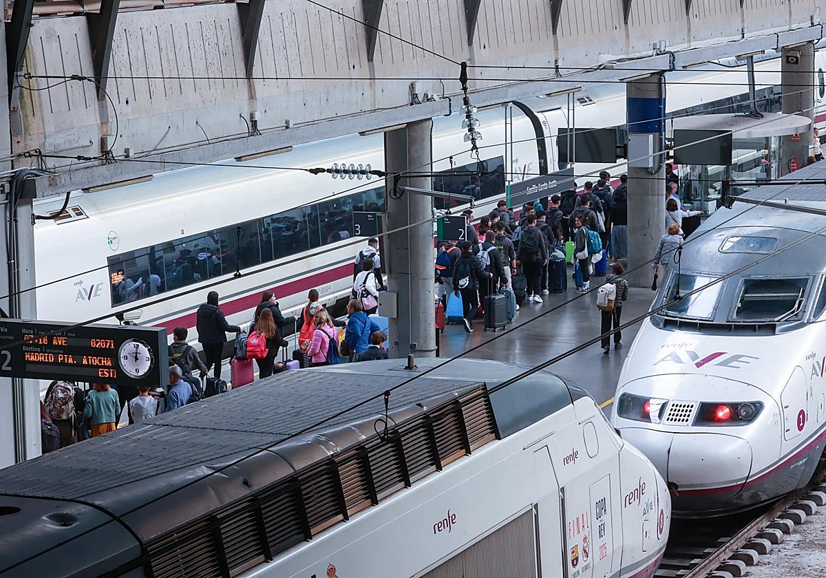La línea de alta velocidad entre Madrid y Andalucía recupera la normalidad tras horas de retrasos