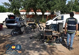 Detienen a cinco personas de un clan de Alcázar de San Juan que había cometido seis robos de cableado de cobre de la línea férrea