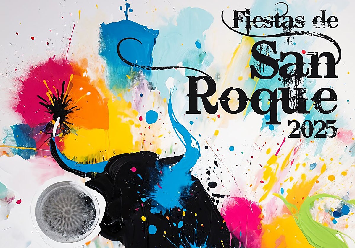 Cartel oficial de las Fiestas de San Roque