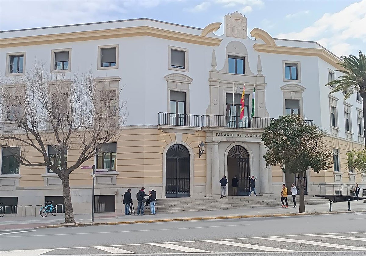 Vista de la Audiencia Provincial de Cádiz