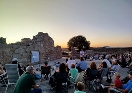 San Pedro de la Mata bajo las Perseidas