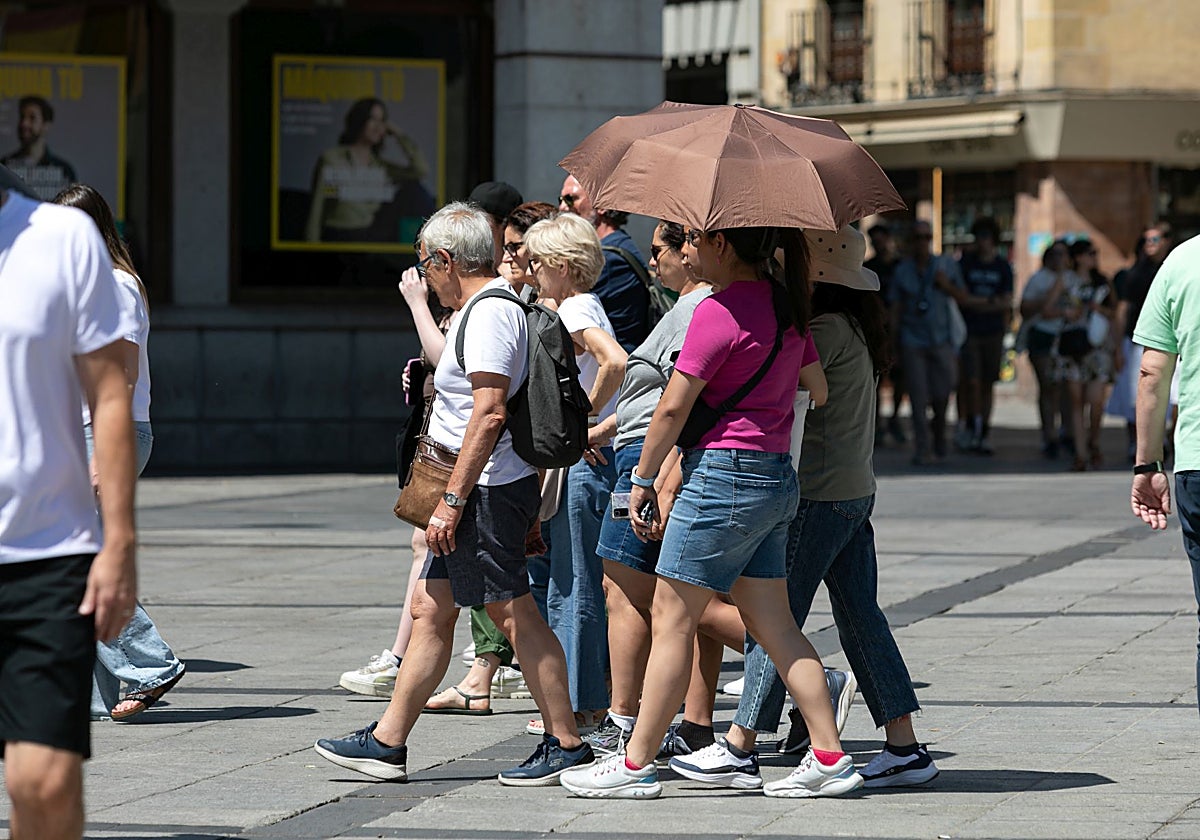 Toledo se encuentra este jueves en aviso naranja por las altas temperaturas que podrían volver a alcanzar los 40 grados