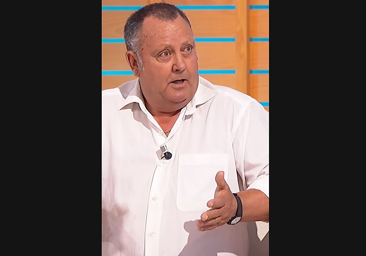 Miguel durante su intervención en 'La tarde, aquí y ahora'