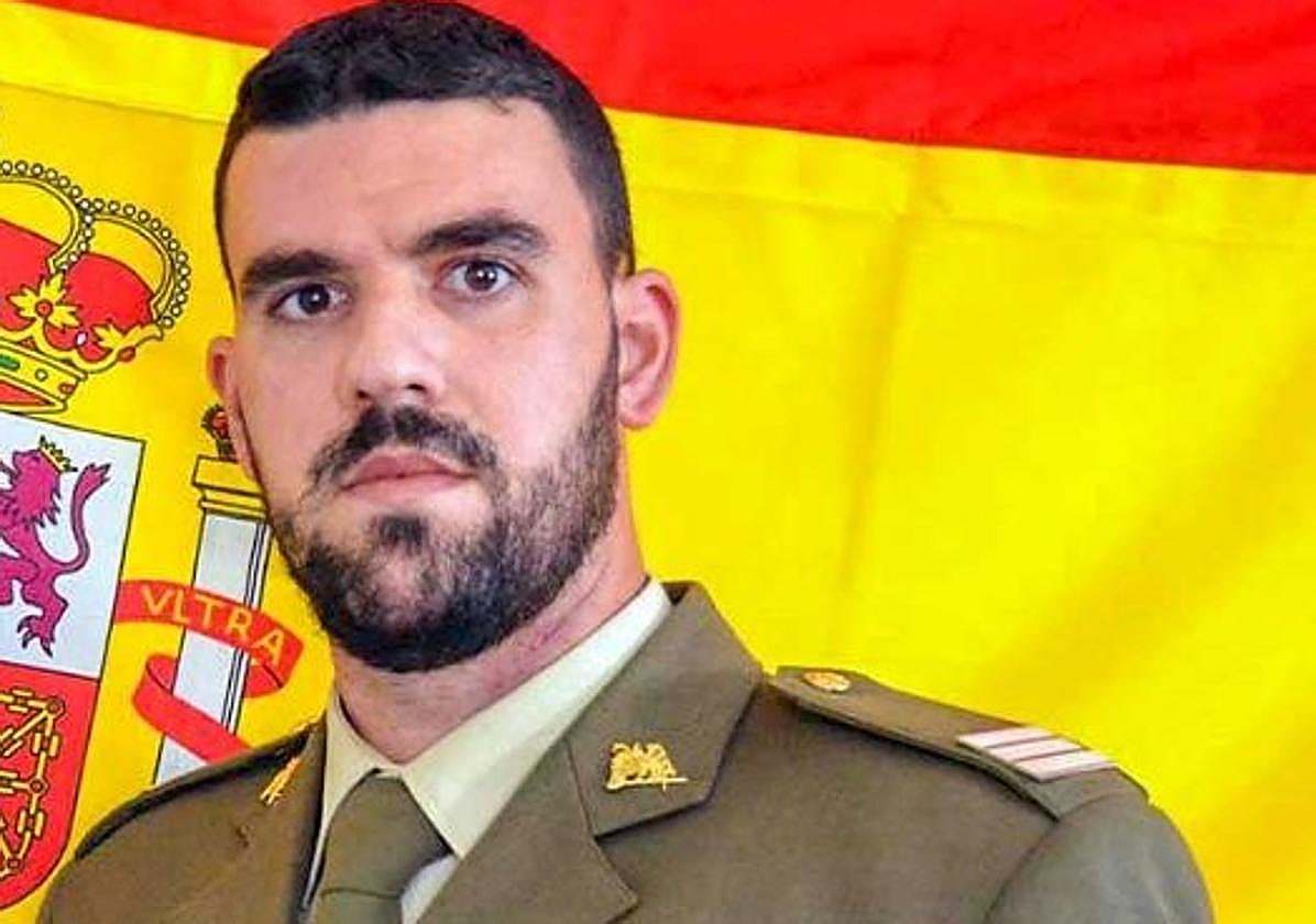 El sargento Odero, del Regimiento 'La Reina' 2