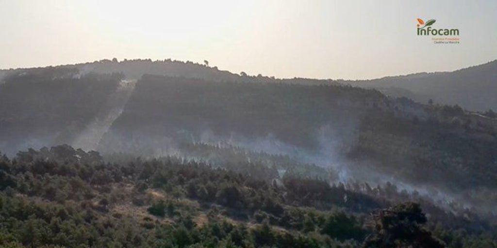 Controlado el incendio forestal desatado en Los Navalucillos, Toledo