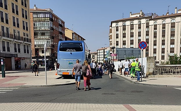 Lanzaderas de autobús en Ávila