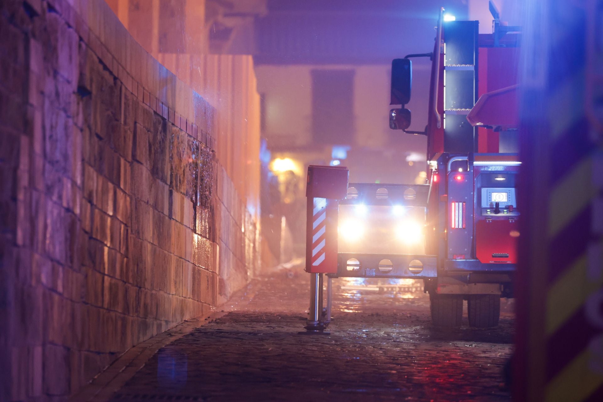 Las imágenes del inquietante incendio en la Mezquita de Córdoba