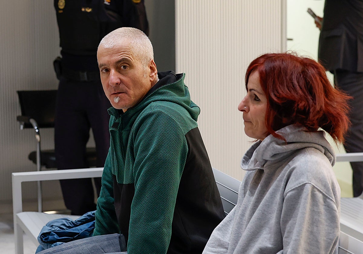 Javier García Gaztelu , alias 'Txapote', durante el juicio por el asesinato del concejal popular Manuel Zamarreño