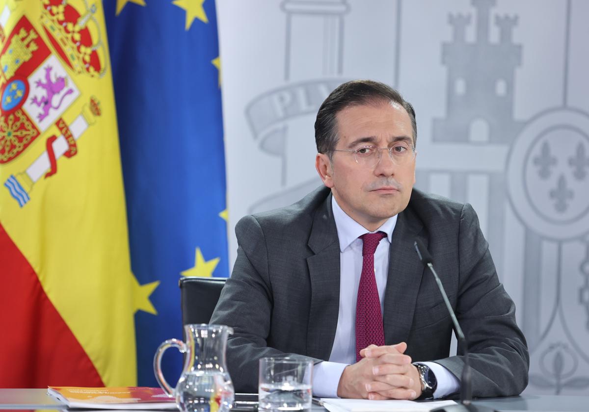 El ministro de Exteriores, José Manuel Albares.