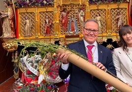 José María Gisbert opta a la reelección como hermano mayor de la cofradía del Cristo de Gracia de Córdoba