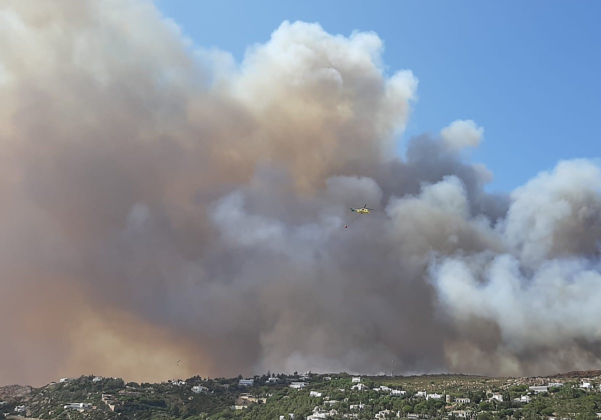 El incendio de Zahara de los Atunes