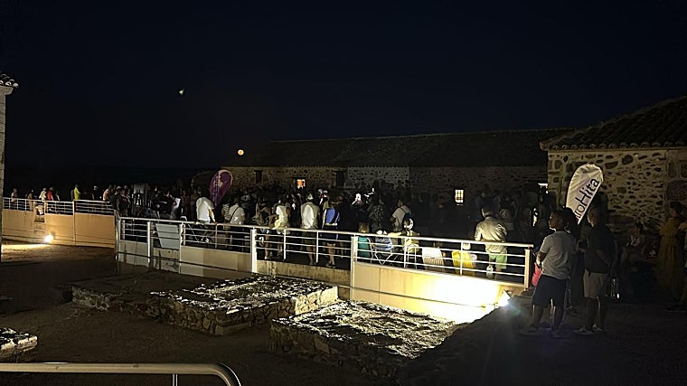 Espectacular observación astronómica organizada en el Sitio Histórico de Santa María de Melque, en Toledo