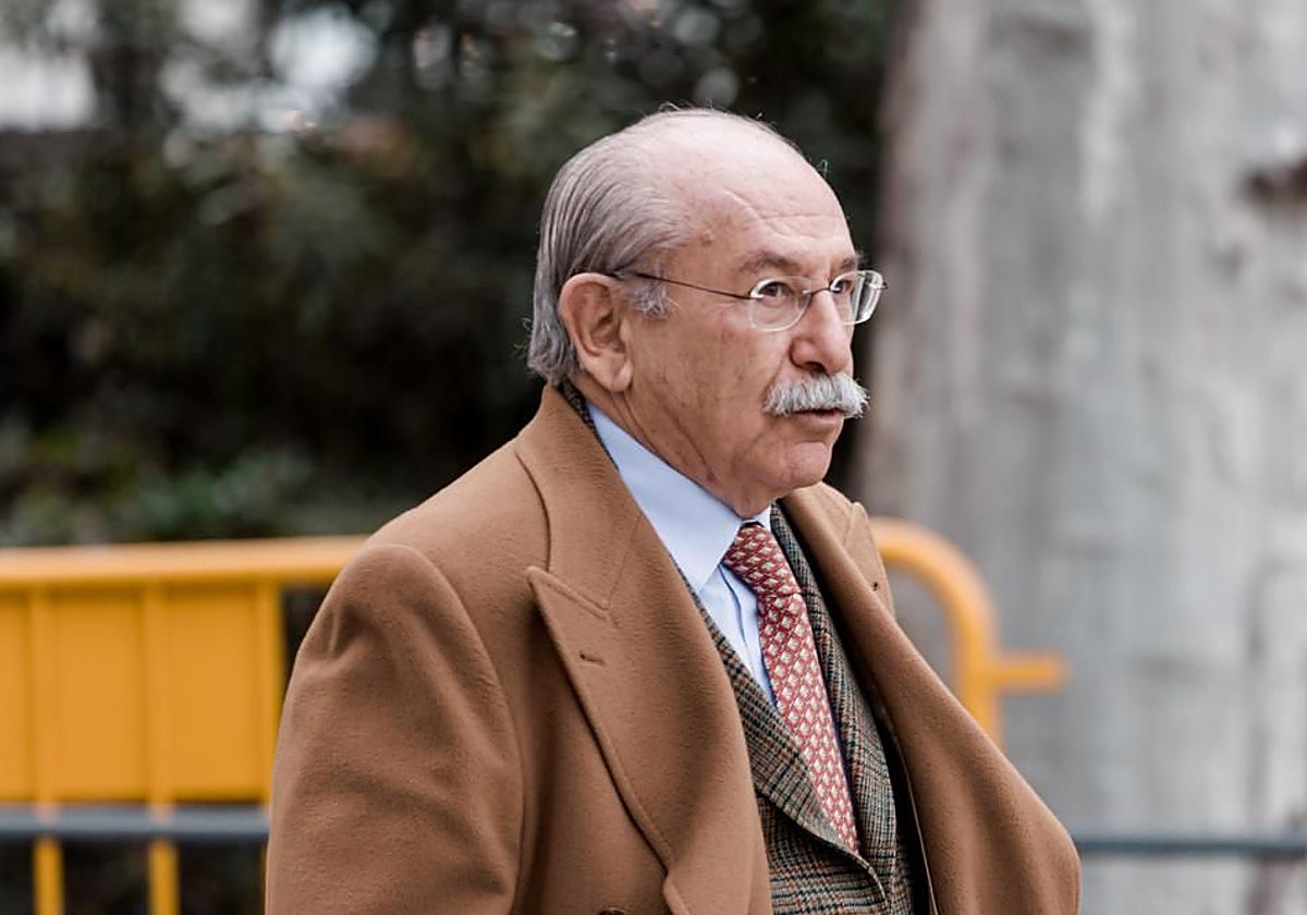 Luis del Rivero llega a la Audiencia Nacional a declarar como testigo en el caso Villarejo