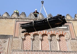 Así es el plan de emergencia que ya se está ejecutando en la zona quemada en la Mezquita de Córdoba