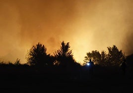 La evolución del incendio de Tres Cantos, en imágenes