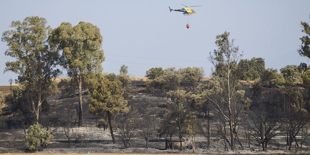 Page se muestra «optimista» ante la mejora de los siete incendios activos en Castilla-La Mancha