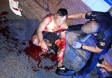 Un kosovar mutila a un joven con un machete militar a la salida de una discoteca