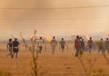 Un fallecido, varios heridos y miles de evacuados en unos incendios que no dan tregua