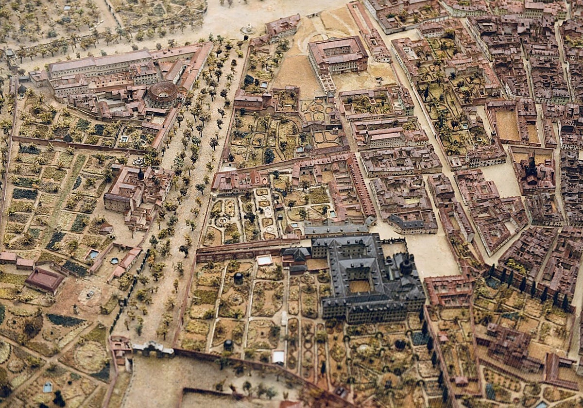 Una imagen de la maqueta recién restaurada