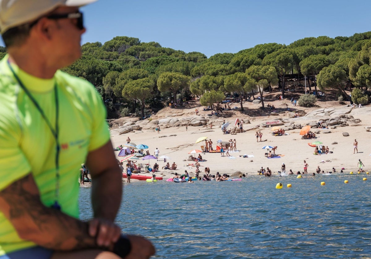 Patrullaje de vigilancia en el Pantano de San Juan