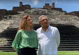 López Obrador y Gutérrez Müller en una imagen de archivo