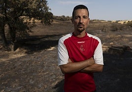 La oveja autóctona de Madrid que casi extingue el fuego en Tres Cantos