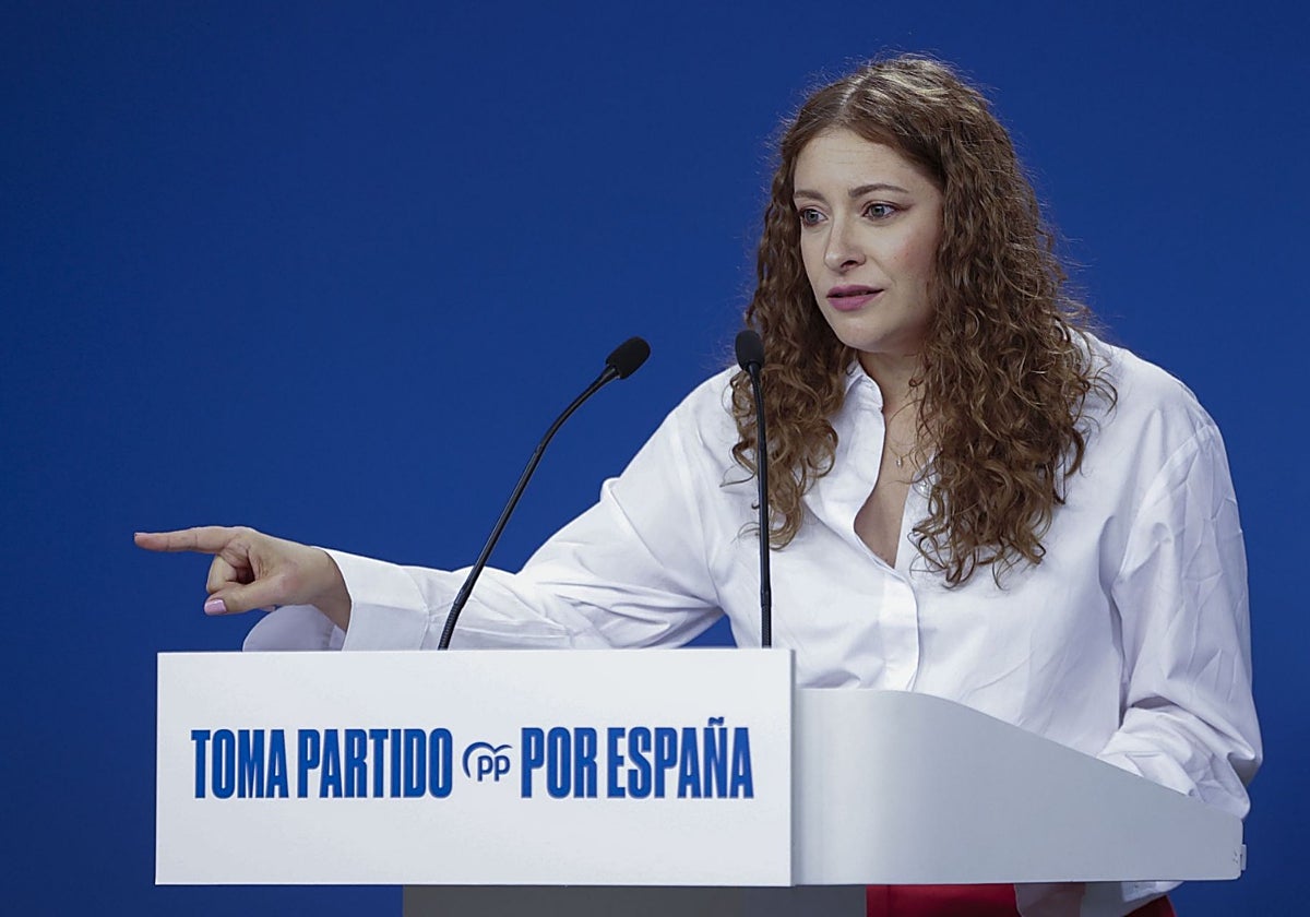Ester Muñoz, portavoz del Partido Popular