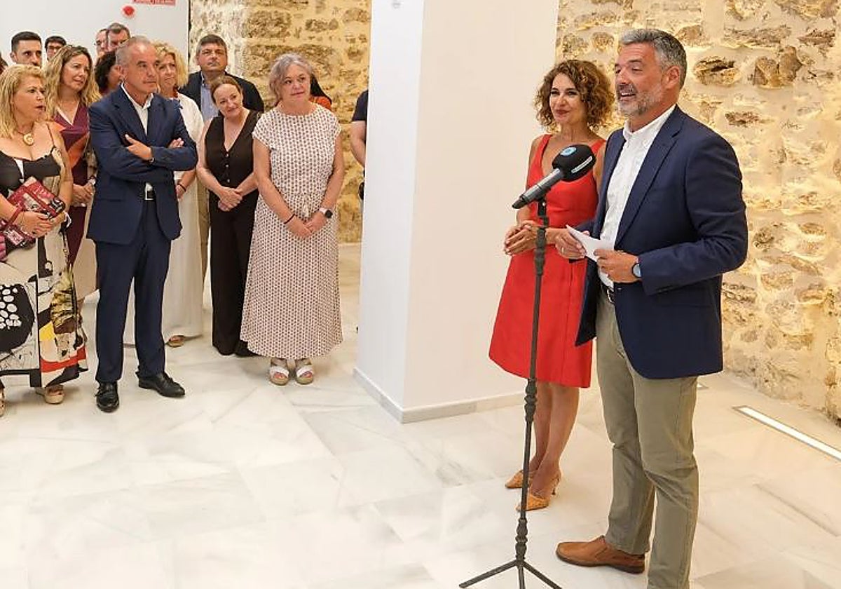 María Jesús Montero, en su comparecencia en Rota de este lunes