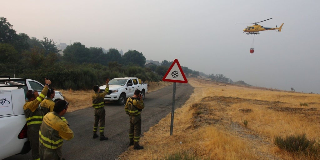 Castilla y León inicia la semana con 26 incendios activos