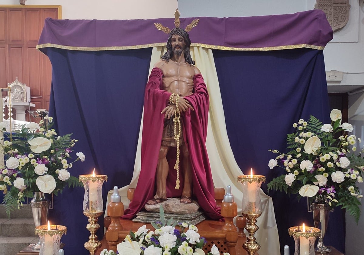 El Cautivo de Belalcázar, durante los cultos de julio