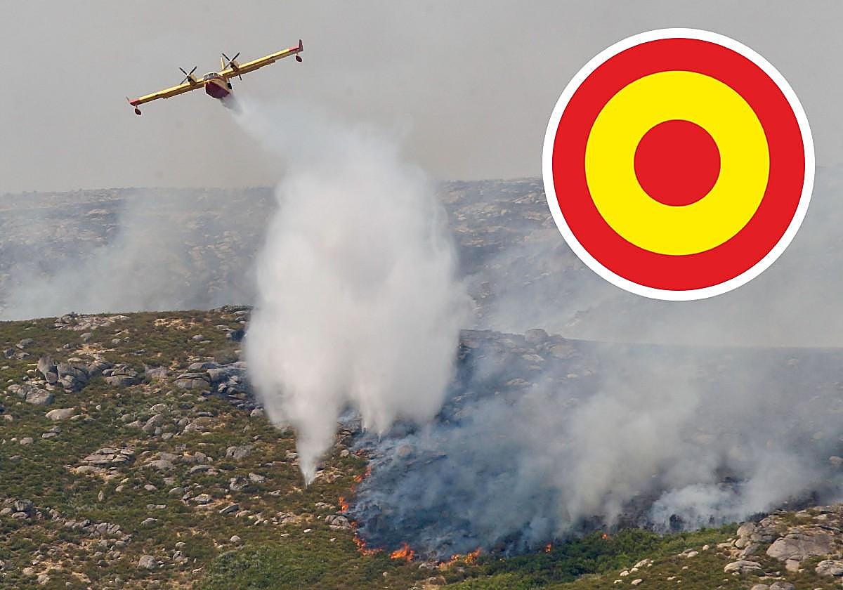 El Ejército del Aire lanza este mensaje a todas las zonas afectadas por los incendios en España: «Mientras quede una llama en nuestra tierra...»