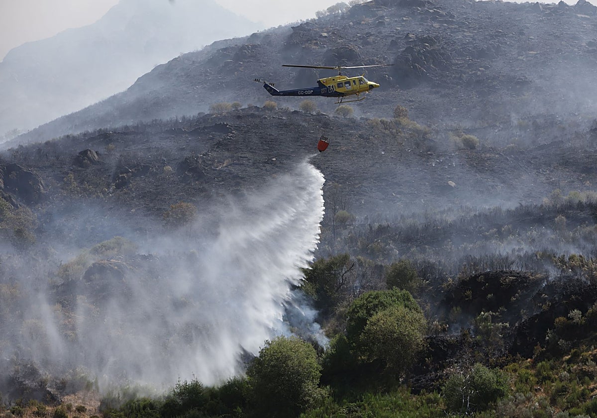El incendio de Porto en Sanabria